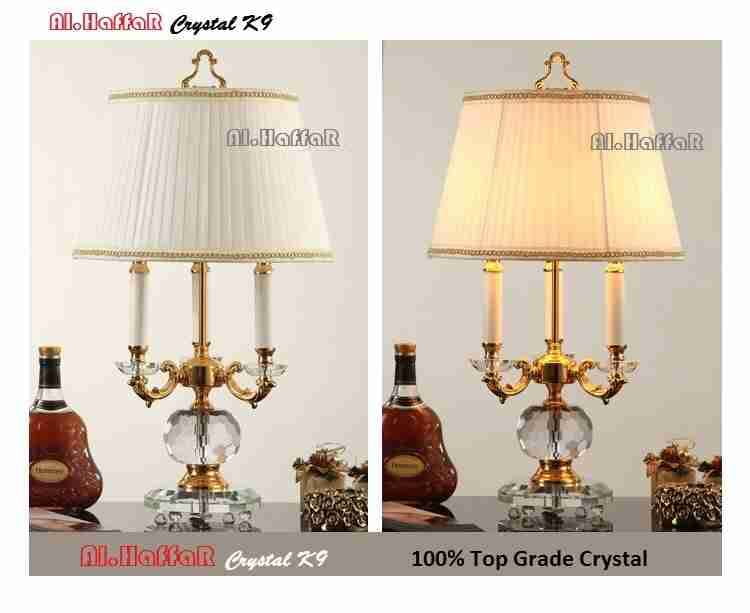 Crystal Table Bedside Lamp