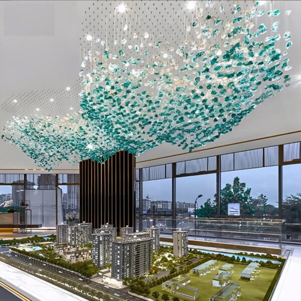 Customized hotel project chandelier