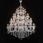 large crystal chandeliers