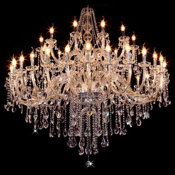 Crystal Chandelier Large Diameter 120cm 36 Lamps