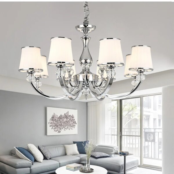 Chrome Modern Chandelier Lights