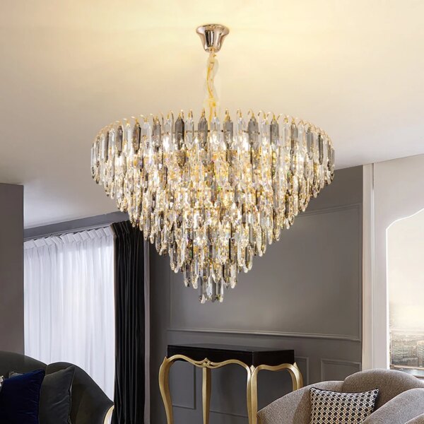 Spruce Chandelier Modern Crystal