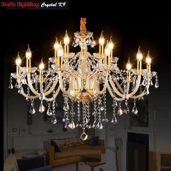 Indoor Crystal Chandelier Home Lighting