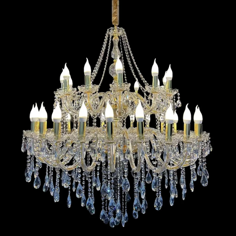 Crystal Chandelier Large Diameter 120cm 36 Lamps