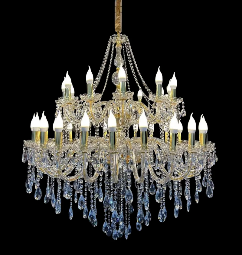 Crystal Chandelier Large Diameter 120cm 36 Lamps