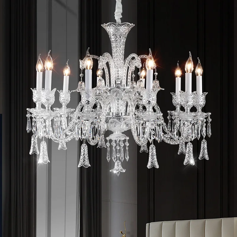 Crystal Chandelier Lighting Extra Large Top Grade