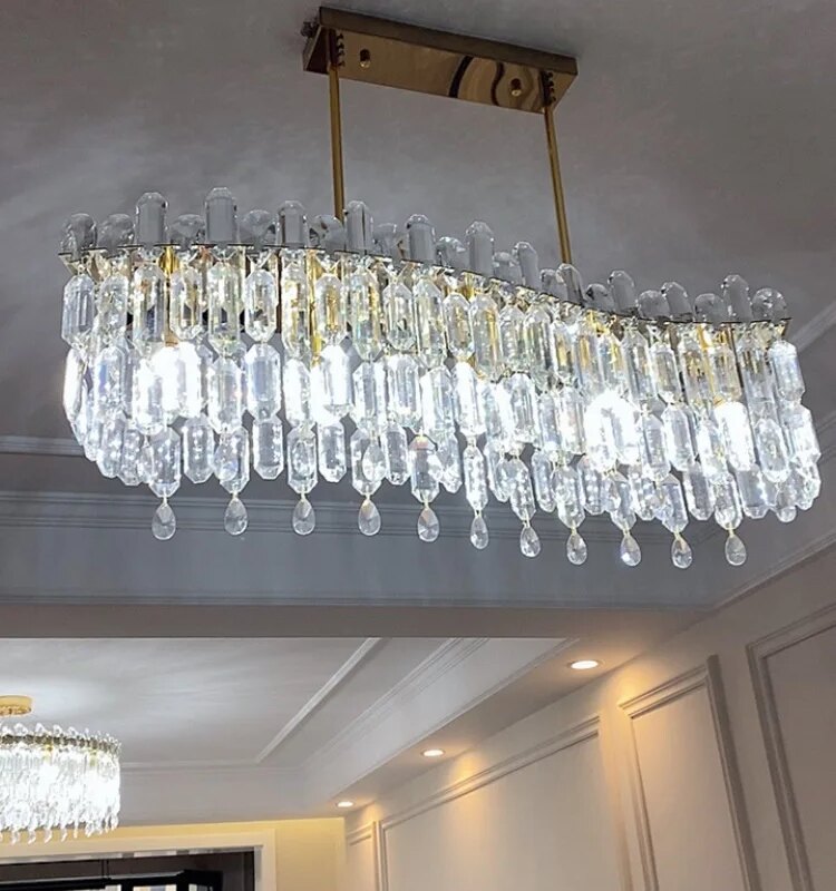 Modern Luxury Crystal Pendant Chandelier