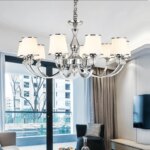 Chrome Modern Chandelier Lights