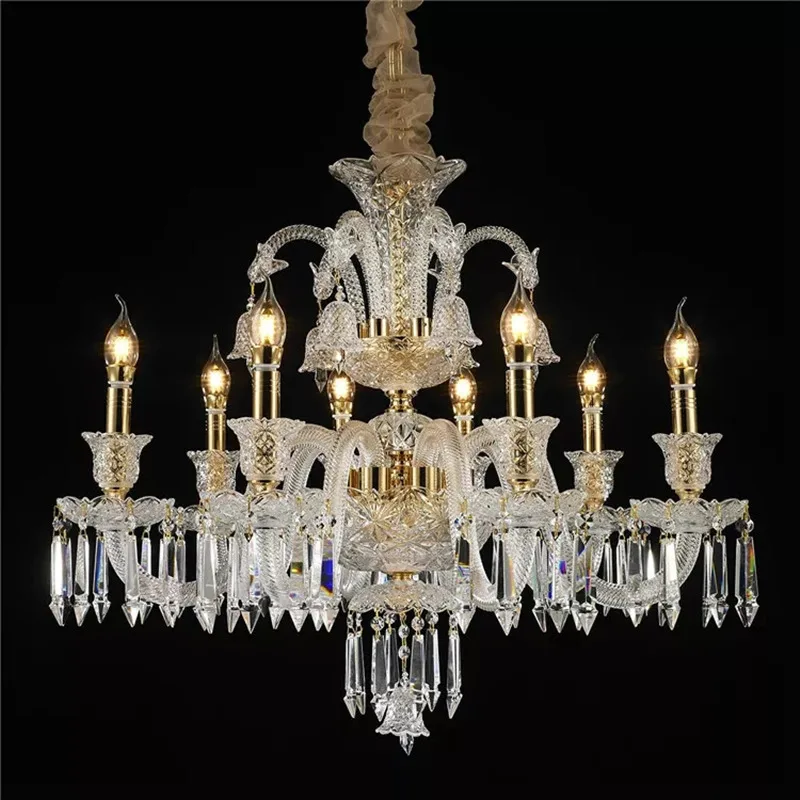 Luxury chandelier Lighting – 8 Lights D72cm, No Lampshades