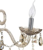 Modern Crystal Wall Lamp 2 Arms K9 Crystal