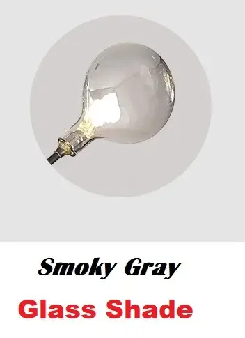 Glass smoky gray