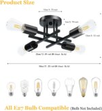 Chandelier LED Semi Flush Mount Modern