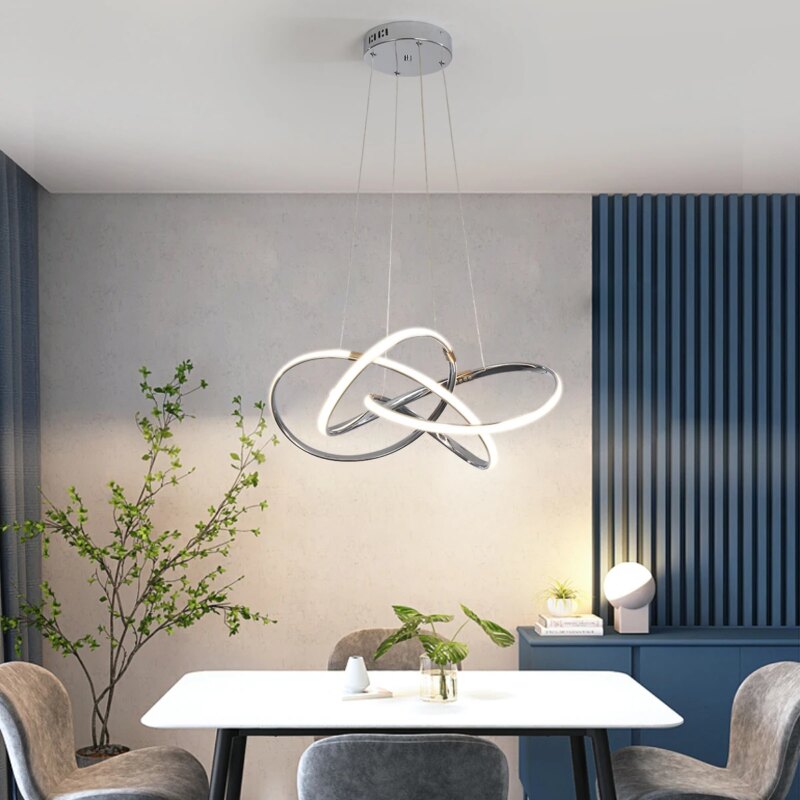 LED Pendant Chandelier Light Dimmable Modern