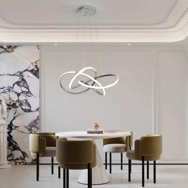 LED Pendant Chandelier Light Dimmable Modern