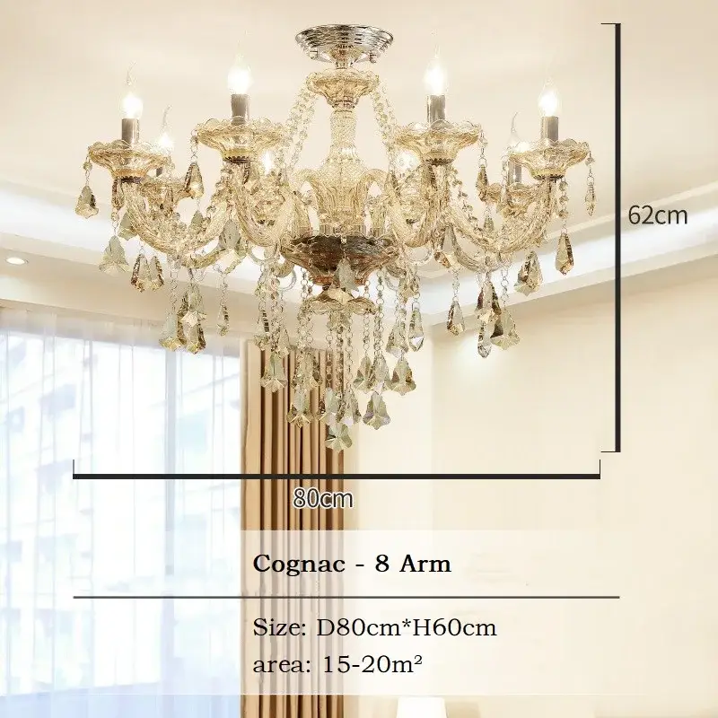 8 Arm chandelier