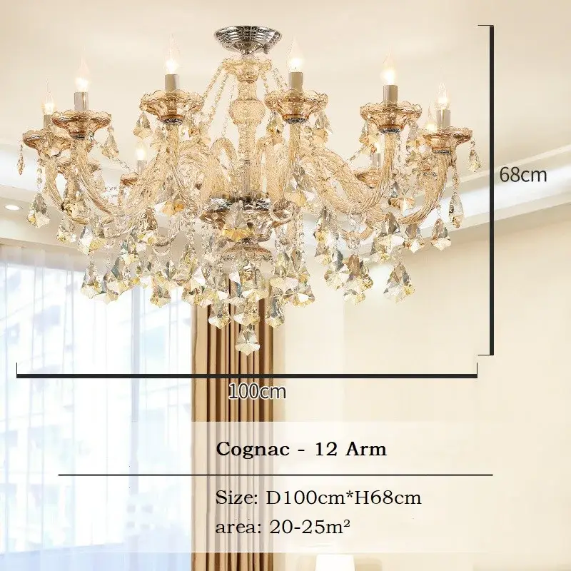 12 Arm chandelier