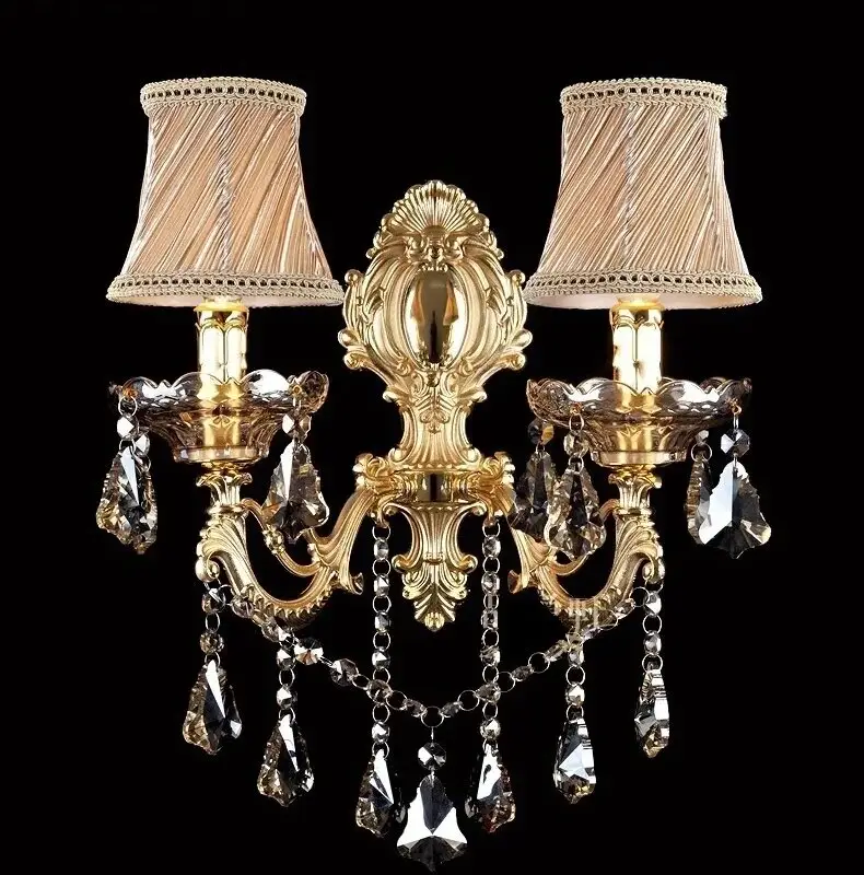 Alloy Crystal Wall Lamp Sconce Light