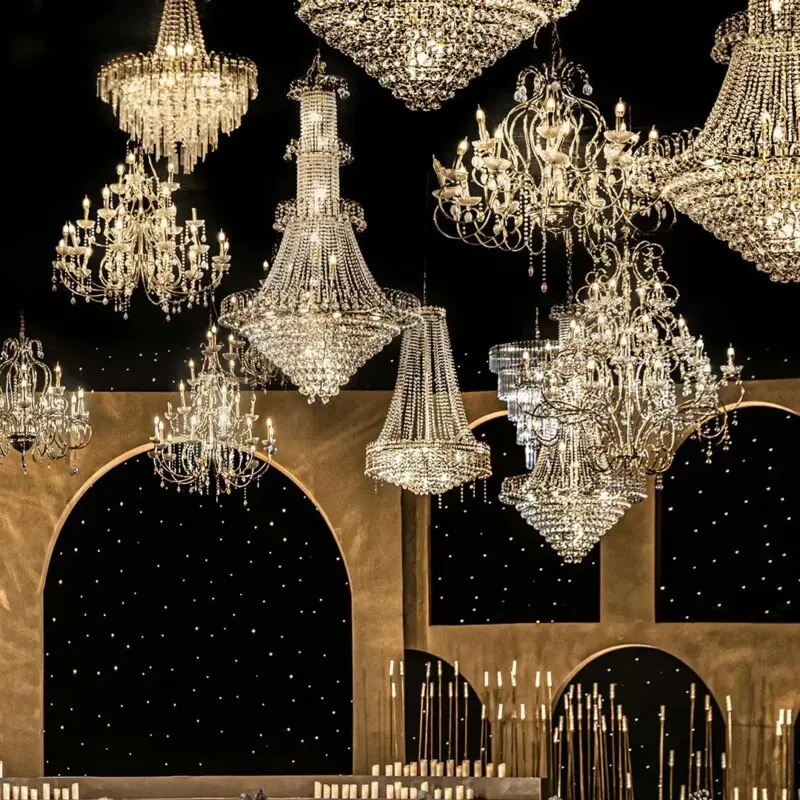 Nordic K9 Crystal Chandelier