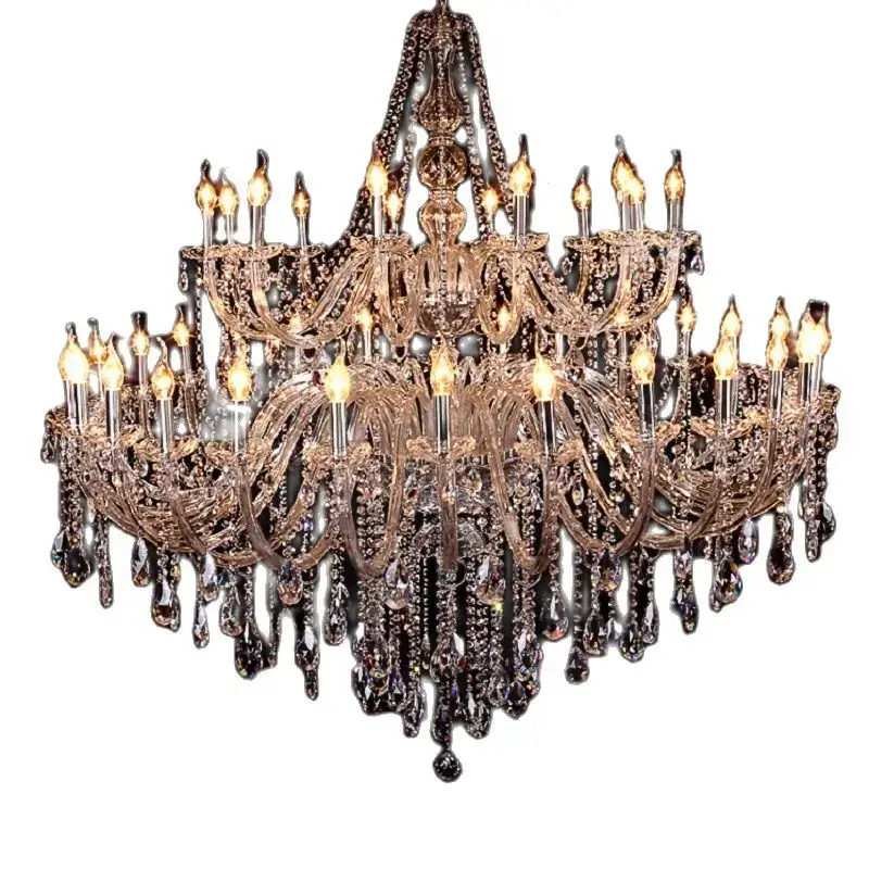 36 Lights Crystal Chandelier Lighting Diameter 120cm