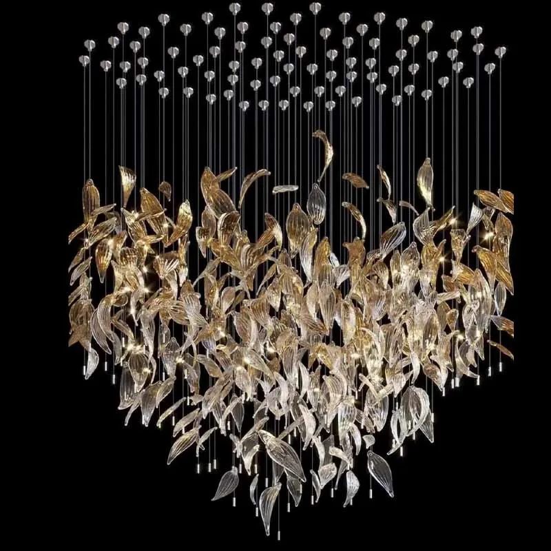 Wave Chandeliers customize Modern