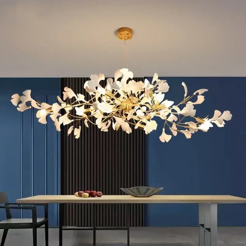 Luxury Ceramic Chandelier Modern Lighting LED Pendant