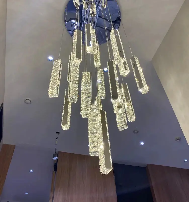 Led Pendant Staircase Chandelier