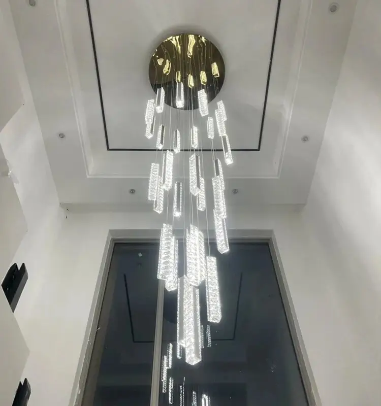 Led Pendant Staircase Chandelier